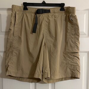 Columbia Men's Tan Cargo Swim Trunks